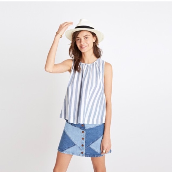 Madewell Tops - Madewell Button Back Swing Tank